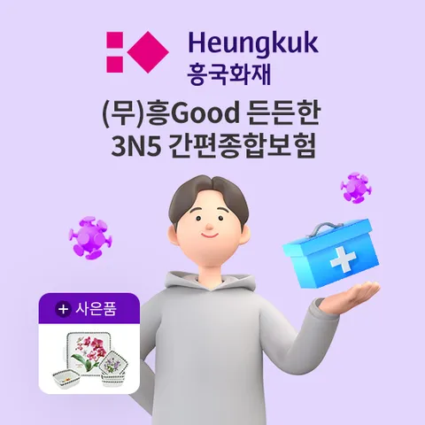 흥국화재 흥Good 든든한3N5간편종합보험