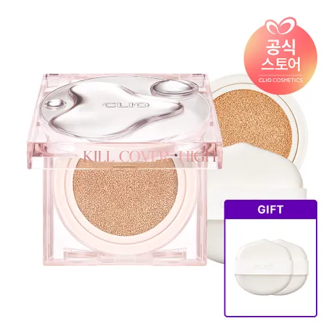 킬커버 하이 글로우 쿠션 기획세트 [본품+리필] [사은]퍼프2매