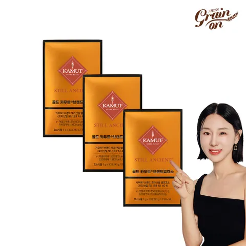 골드카무트 효소 30포 X 3박스