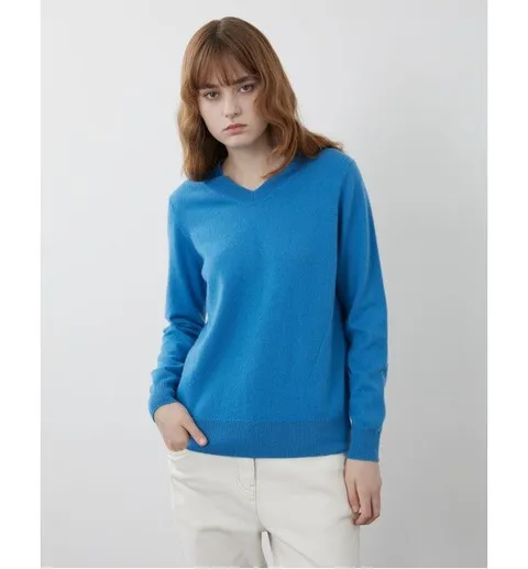 캐시미어 브이넥 니트__VOBBL3W9211