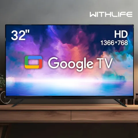 위드라이프 구글 32인치 스마트TV HD 고화질 LED 소형 티비 에너지1등급티비