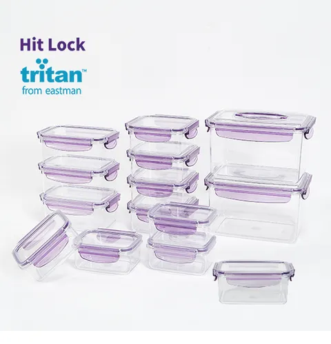 (방송에서만)에코센스 히트락 풀트라이탄 밀폐용기 14종세트