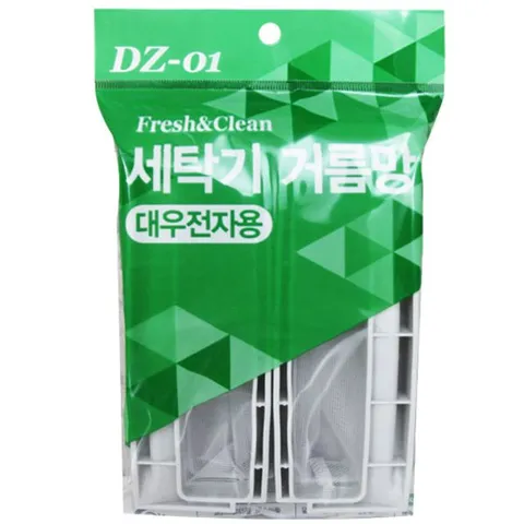 세탁기 대우 거름망 대 4P 1개 세탁망 먼지망 교체 거름망 세탁볼 그물망 세탁기망