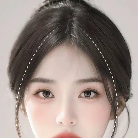 정수리커버 윗머리 가르마 볼륨피스 부분 가발 긴머리부분가발 포니테일가발 인모부분가발