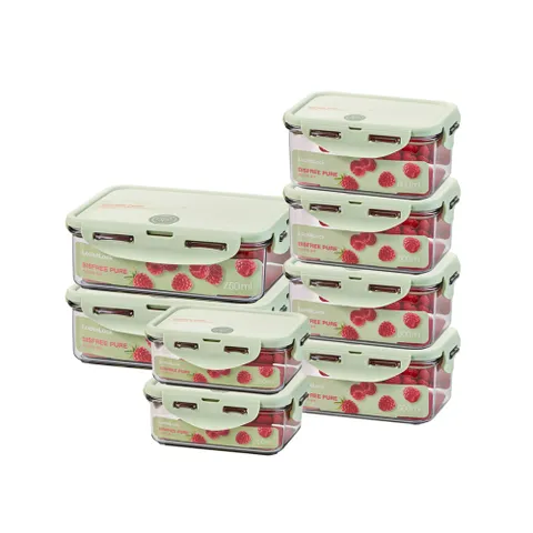 [락앤락] 비스프리 퓨어 직사각 밀폐용기 8P 세트