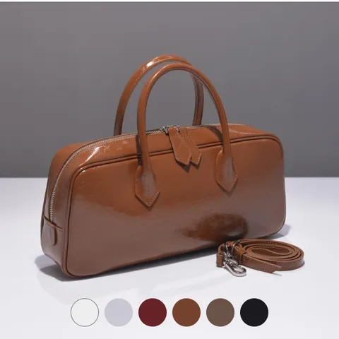 [브리치] 쏘울백 / 쏘울백 플로트 광택 소가죽 토트 숄더백 (6color)