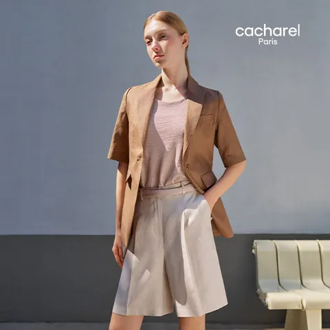 [론칭가 69,900원] 까사렐 25SS 프렌치린넨100 하프 팬츠 2종