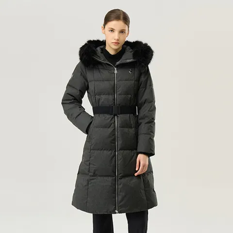 [60% OFF] 여성 울 구스 롱다운 (QP422ODJN3)