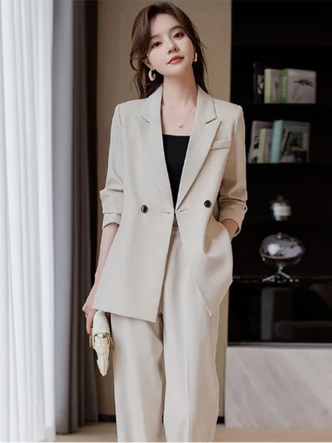 세트 정장 투피스 하객룩 럭셔리 데블랑투피스2