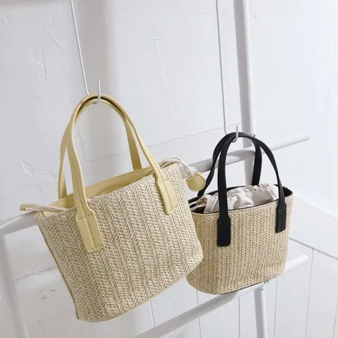 [브리치] 보블리에 / 베라 배색 토트 크로스백