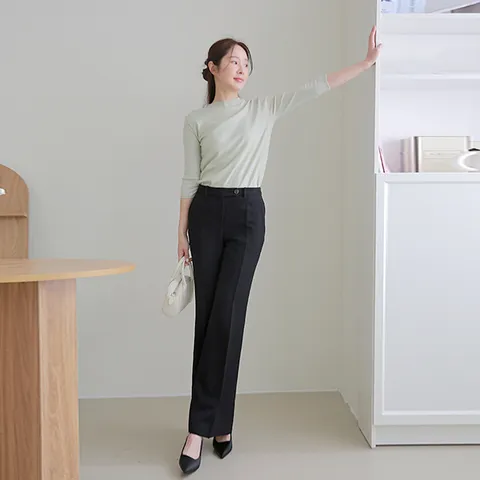 [최초가 89,900원][르포엠]탈리아 부츠컷 슬랙스 팬츠 3종세트