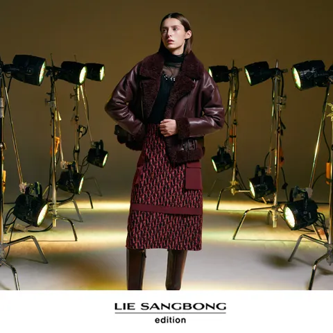 이상봉 기모 분또 스커트 1종