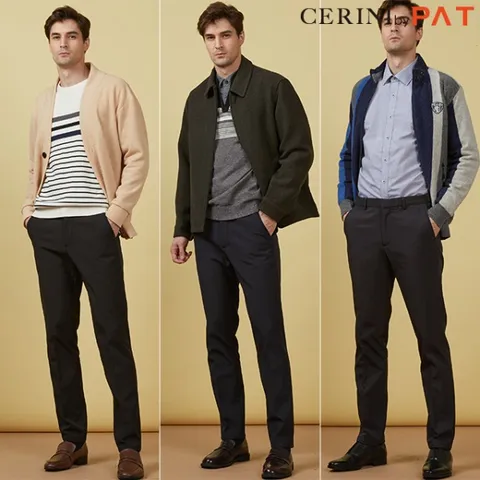 남성 겨울 3중 보온 방풍 팬츠 3종 세트 23w