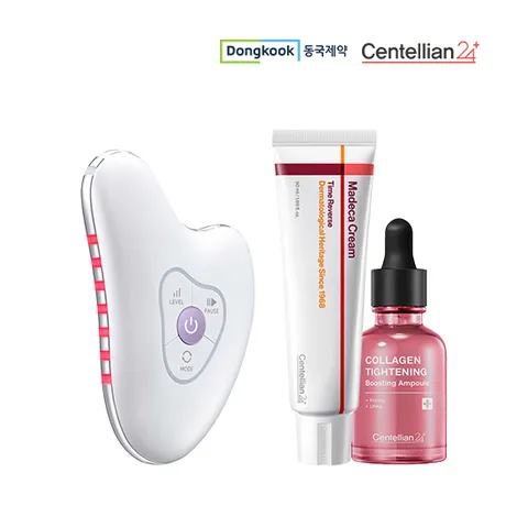 동국제약 마데카 프라임 리추얼 화이트 펄+마데카크림+앰플