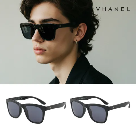 바넬 패션 뿔테 선글라스 자외선차단 VN4004KS 블랙 매트블랙