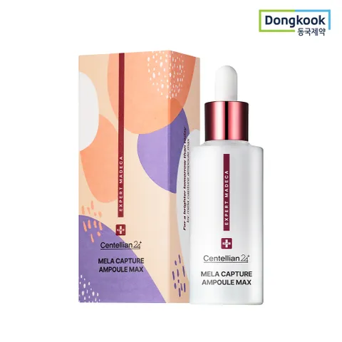 동국제약 센텔리안24 엑스퍼트 마데카 멜라 캡처 앰플 맥스 45ml 1개 기미 주름 피부탄력 안티멜라닌 보습 진정 광채