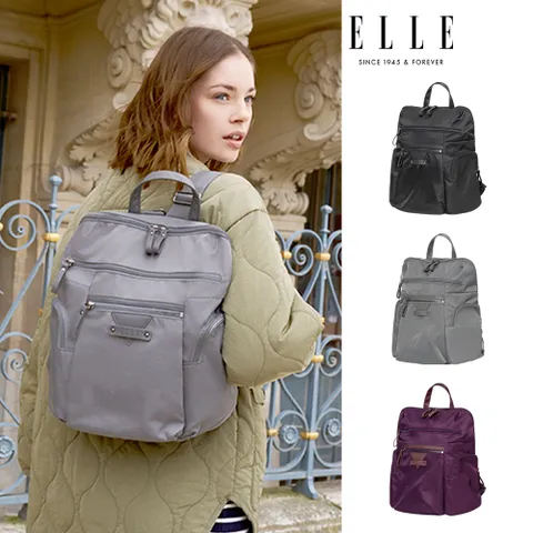 엘르 여성용 백팩 여행용 나일론 뉴시에라 백팩