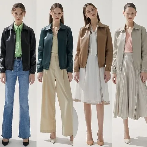 [헤스티지]여성 램스킨 베베자켓_637963