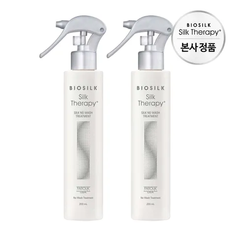 실크테라피 실크 노워시 트리트먼트 200ml x 2개
