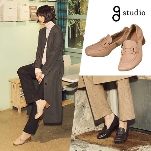 ★앵콜요청★[론칭가139,000원] 지스튜디오 셔링 펌프스