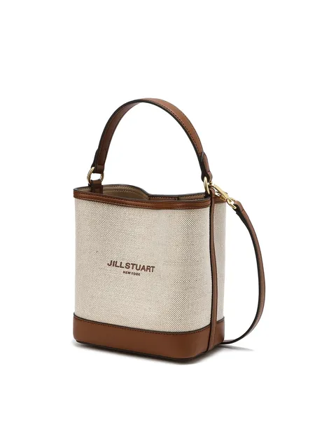 아이보리 캔버스 버킷백S JABA5E648