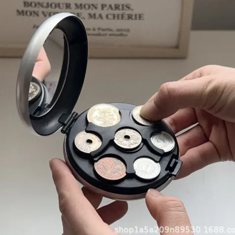 일본 동전지갑 여행필수품 엔화 동전 보관 케이스