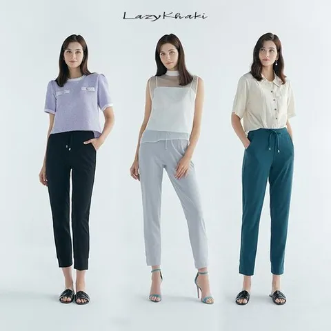 [하프클럽/레이지카키] 여성 하프 조거 팬츠 3종  PWJW