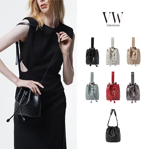 VW베라왕 25SS 펀칭 버킷백 2종(+스트랩2종)