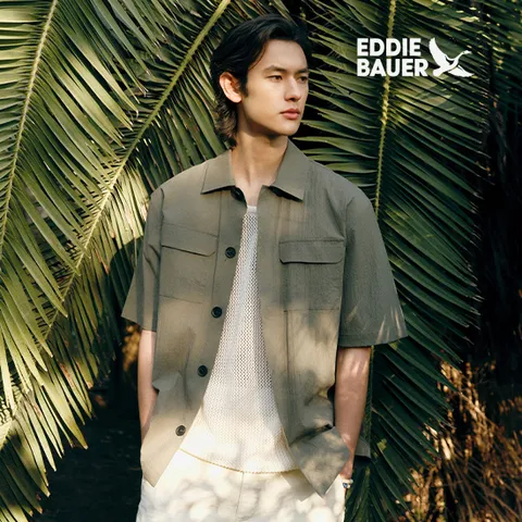 에디바우어 25SS 쿨에어 하프셔츠자켓 3종 남성용