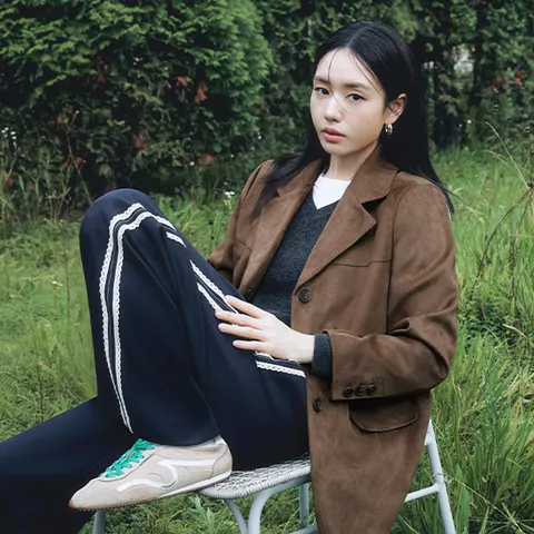 [온플]셀렙샵에디션 26FW FAUX스웨이드 테일러드 자켓