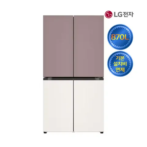 LG 디오스 냉장고 렌탈 870L T873MKE012