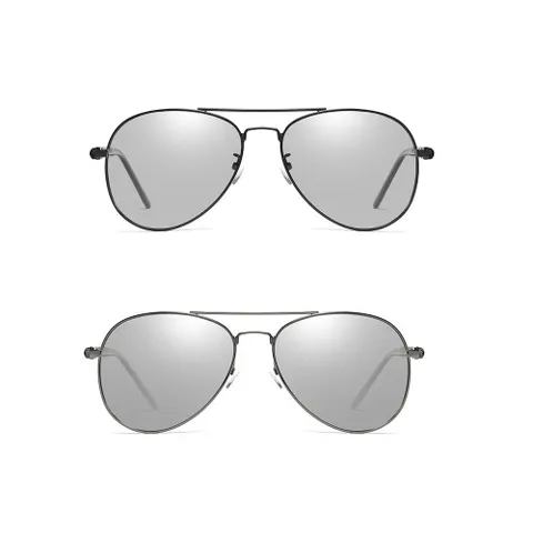 가벼운 메탈 변색 편광 선글라스 패션 아이템 운전 메탈선글라스 변색선글라스