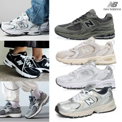 [뉴발란스] 공용 530/2002 스니커즈 운동화 러닝화 24종 모음 택 1(MR530KA) 스틸그레이