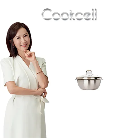 쿡셀 블랙큐브 IH 16가마솥(+유리뚜껑)