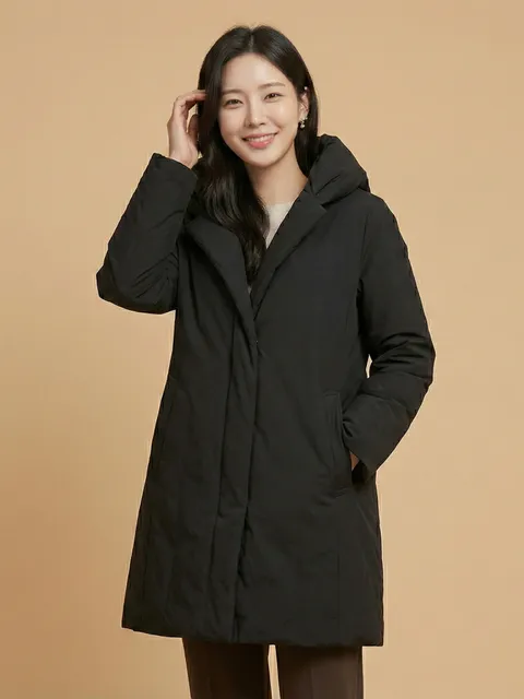 [조이너스]덕다운 하프 패딩 점퍼-JW22IH2307550A