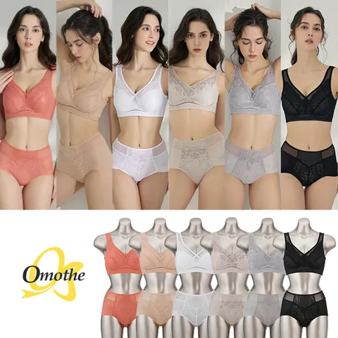 [최초가 169,900원][홈쇼핑 히트] 프리미엄 코튼 임페리얼 럭스 컬렉션 브라팬티 12종 풀세트