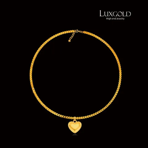 [LUXGOLD]24K 에뚜왈하트 목걸이
