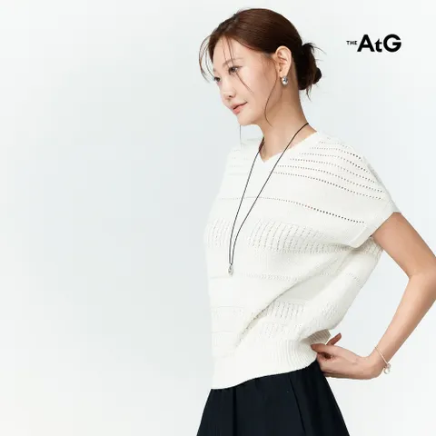 [온플][최초가79,900원] 더엣지 26SS 썸머 크로셰 돌먼 니트 3종
