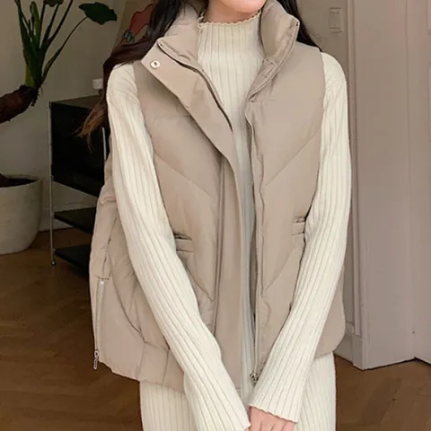 [브리치] 나바바 / NC254 캐주얼 경량 패딩 조끼 베스트