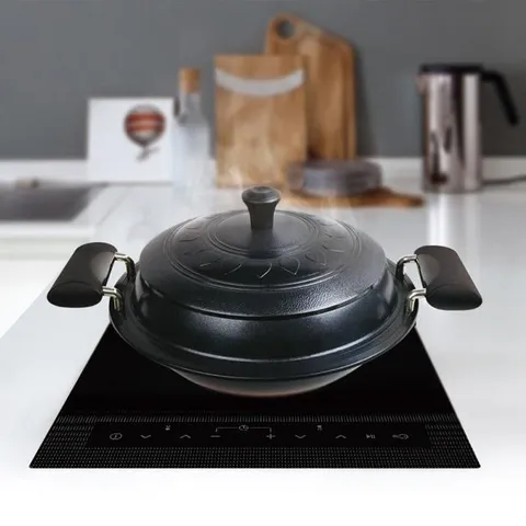 전통 시골가마솥 20cm 대형 인덕션 W 가마솥 무쇠가마솥 시골음식 부뚜막 어머니음식 고향의맛