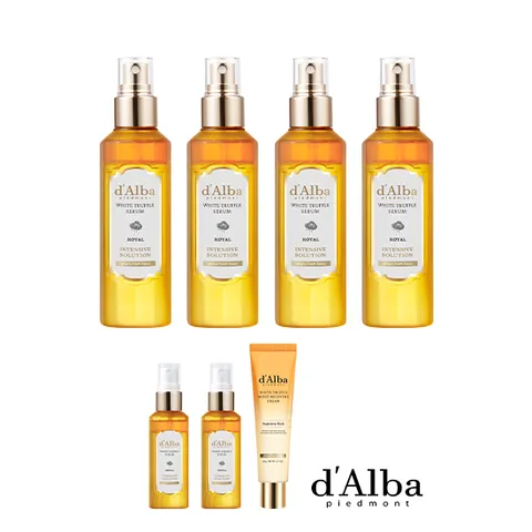 [달바 d'Alba] 로얄 화이트트러플 세럼6통+리커버리크림