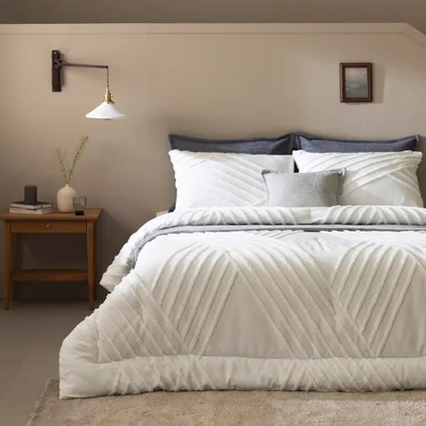 [까사리빙] 터프팅 워싱 침구 풀세트 SK