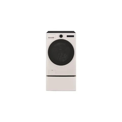 LG 트롬 오브제컬렉션 FH25EAEF 워시콤보 세탁기 25kg 건조기 15kg + 키높이 수납함 / KN