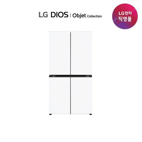 LG 디오스 오브제 5도어 원매직 1등급 냉장고 T873MHH111