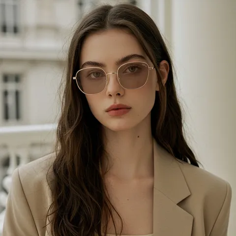 (국내당일출고) 안나수이 명품 선글라스 AS2202KS 002 스퀘어 메탈 여자