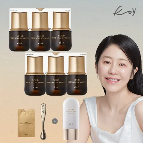 [1/고현정패키지] KoY 코이 단백질 화이트앰플6+선크림+리프트볼