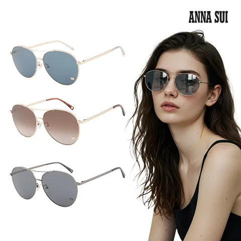 (국내당일출고) 메탈 투브릿지 선글라스