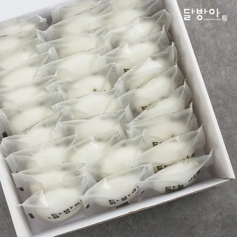 달방아 팥앙금 무앙금 잔기지떡 기정떡(개별포장) 2박스