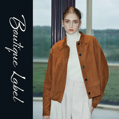 3-2 칼라거펠트 프리미엄 램스킨 스웨이드 자켓