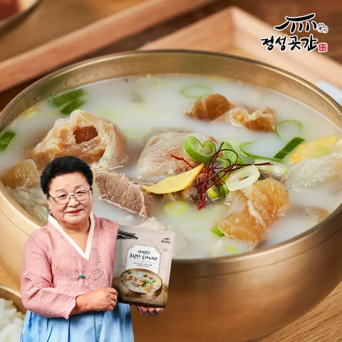 정성곳간 강순의 명인의 한우 스지 도가니탕 700g 8팩